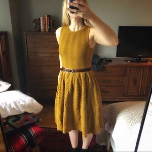 Anthropologie Knitted Sweater Dress